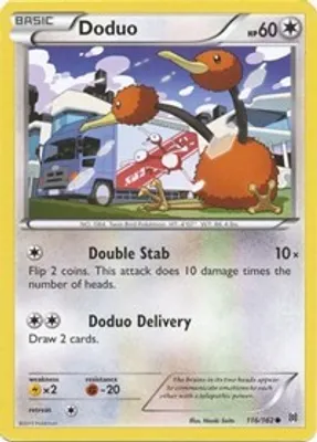 Doduo (116) from XY - BREAKthrough