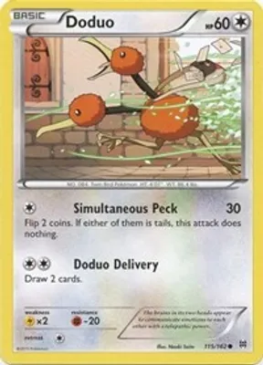 Doduo (115) from XY - BREAKthrough