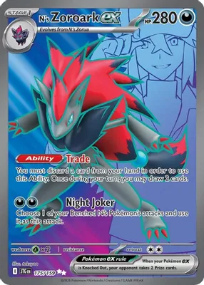 N's Zoroark ex - 175/159 from SV09: Journey Together