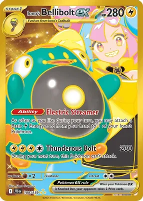 Iono's Bellibolt ex - 188/159 from SV09: Journey Together