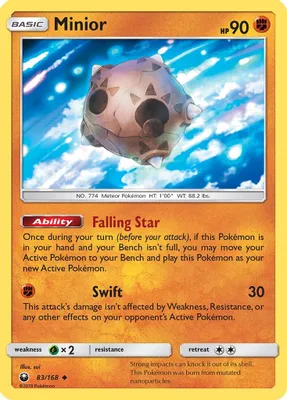 Minior from SM - Celestial Storm