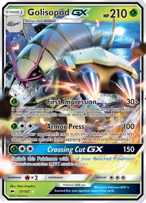 Golisopod GX from SM - Burning Shadows