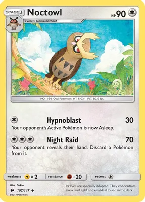 Noctowl from SM - Burning Shadows