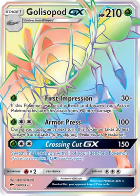 Golisopod GX (Secret) from SM - Burning Shadows