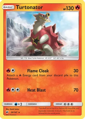 Turtonator from SM - Burning Shadows