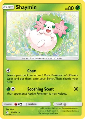 Shaymin (15) from SM - Ultra Prism