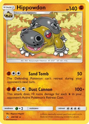 Hippowdon from SM - Ultra Prism