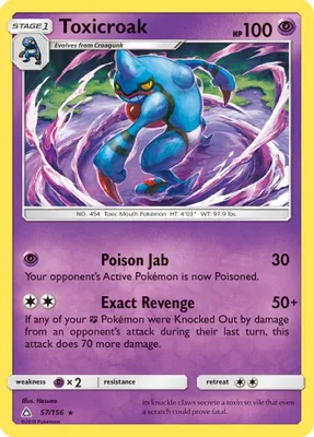 Toxicroak from SM - Ultra Prism