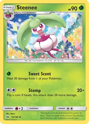 Steenee from SM Base Set