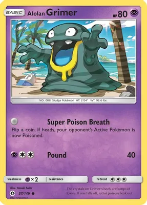 Alolan Grimer from SM Base Set