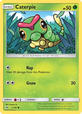 Caterpie from SM Base Set