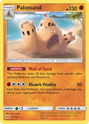 Palossand from SM Base Set