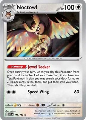 Noctowl from SV07: Stellar Crown