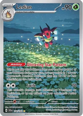 Ledian - 144/142 from SV07: Stellar Crown