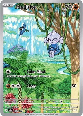 Meditite - 153/142 from SV07: Stellar Crown