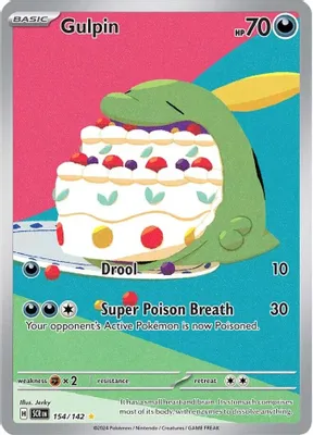 Gulpin - 154/142 from SV07: Stellar Crown