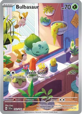 Bulbasaur from SV07: Stellar Crown