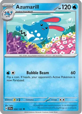 Azumarill from SV07: Stellar Crown