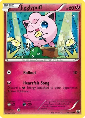 Jigglypuff (87) from XY Base Set