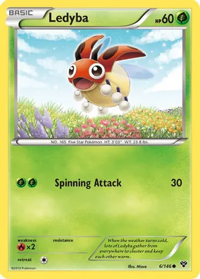 Ledyba from XY Base Set