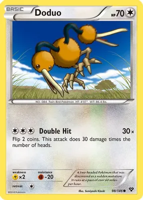 Doduo from XY Base Set