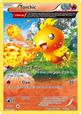 Torchic (Omega) from XY - Primal Clash