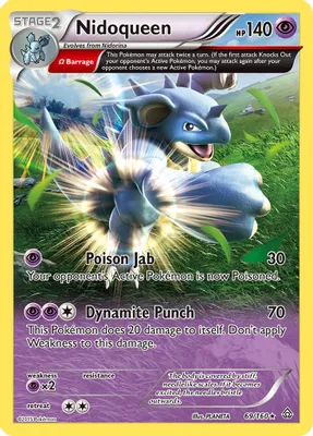 Nidoqueen (Omega) from XY - Primal Clash