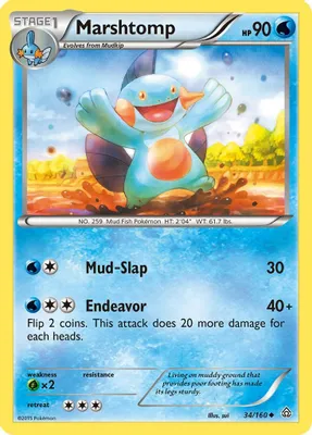 Marshtomp from XY - Primal Clash