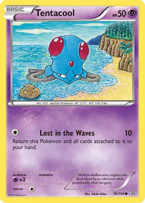 Tentacool from XY - Primal Clash