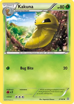 Kakuna from XY - Primal Clash