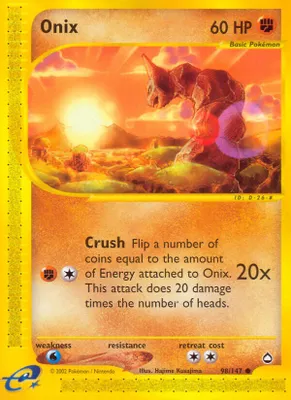 Onix from Aquapolis