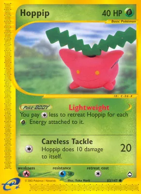 Hoppip from Aquapolis
