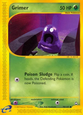 Grimer from Aquapolis