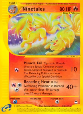 Ninetales from Aquapolis
