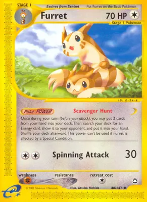 Furret from Aquapolis