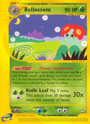 Bellossom from Aquapolis
