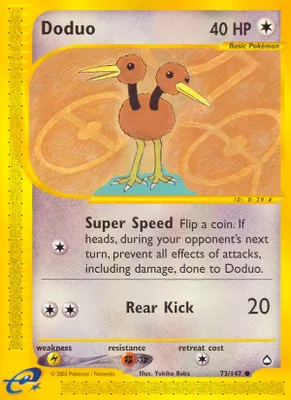 Doduo from Aquapolis