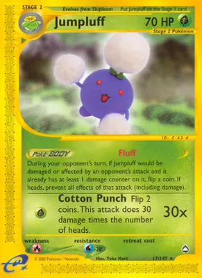 Jumpluff from Aquapolis