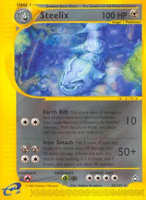 Steelix from Aquapolis