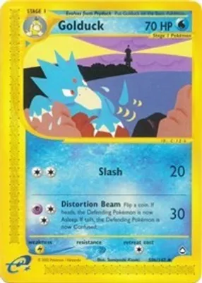 Golduck (50b) from Aquapolis