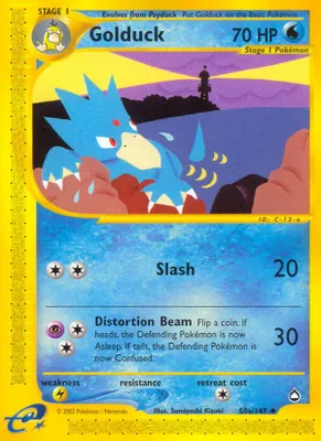 Golduck (50a) from Aquapolis