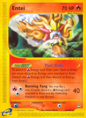 Entei from Aquapolis