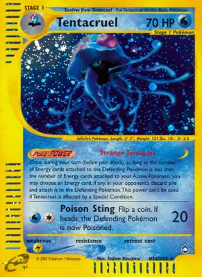 Tentacruel (H26) from Aquapolis
