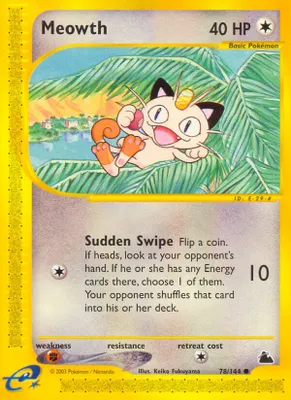 Meowth from Skyridge