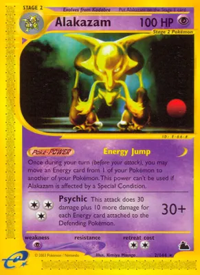 Alakazam (2) from Skyridge