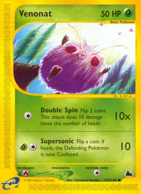 Venonat from Skyridge