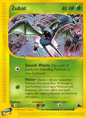 Zubat (117) from Skyridge