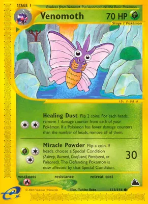 Venomoth from Skyridge