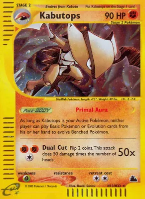 Kabutops (H13) from Skyridge