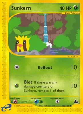 Sunkern from Skyridge